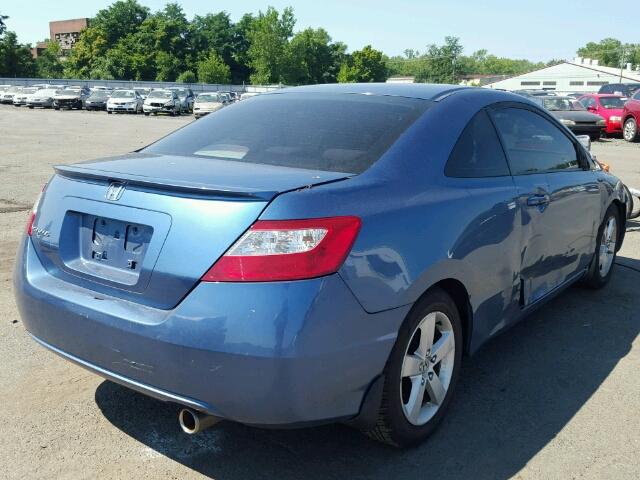 2HGFG12857H535489 - 2007 HONDA CIVIC EX ლურჯი ფოტო 4