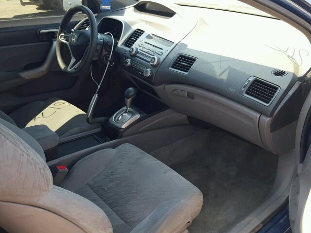 2HGFG12857H535489 - 2007 HONDA CIVIC EX ლურჯი ფოტო 5