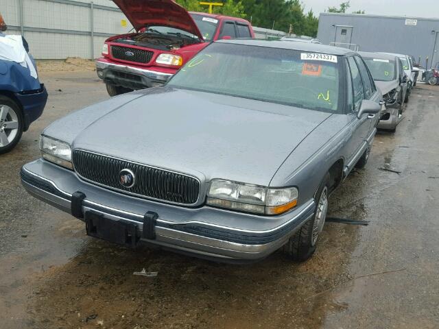 1G4HR53L0PH449651 - 1993 BUICK LESABRE LI GRAY photo 2