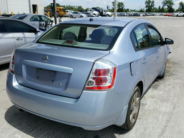 3N1AB61E99L613023 - 2009 NISSAN SENTRA 2.0 BLUE photo 4