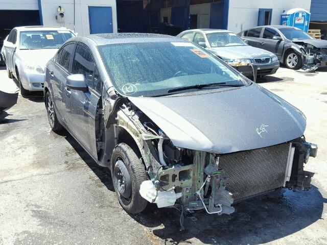 19XFB2F9XDE072617 - 2013 HONDA CIVIC EXL GRAY photo 1