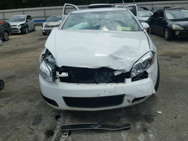 2G1WD5E31F1104761 - 2015 CHEVROLET IMPALA LIM WHITE photo 9