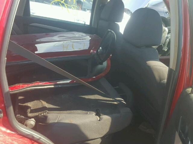 KL1TD6DE3AB058532 - 2010 CHEVROLET AVEO LS RED photo 6