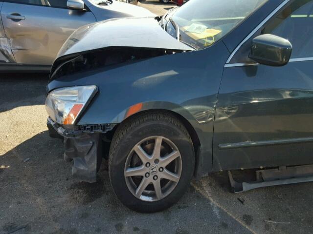 JHMCM56624C002622 - 2004 HONDA ACCORD EX GREEN photo 9