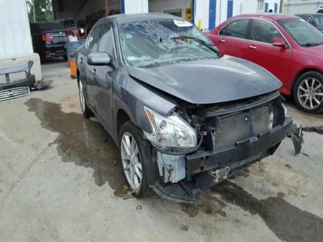 1N4AA5AP2EC460539 - 2014 NISSAN MAXIMA S GRAY photo 1