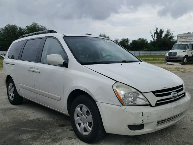 KNDMB233866078948 - 2006 KIA SEDONA EX WHITE photo 1