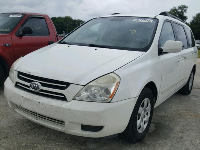 KNDMB233866078948 - 2006 KIA SEDONA EX WHITE photo 2