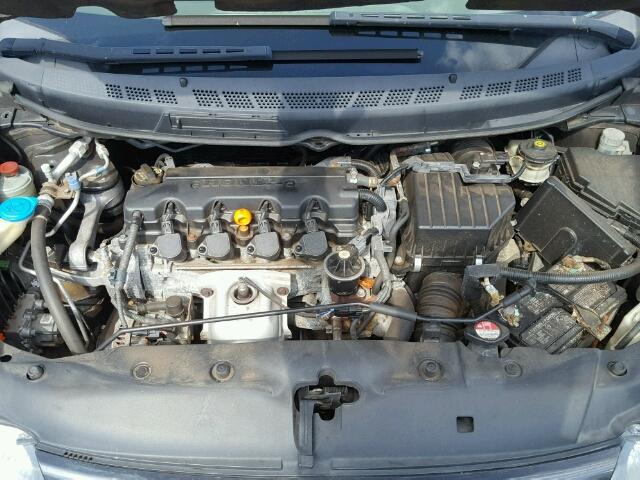 2HGFG11806H524271 - 2006 HONDA CIVIC EX BLACK photo 7