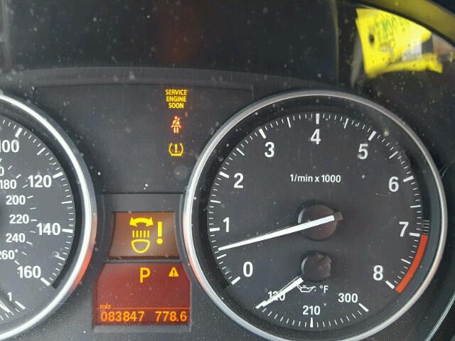 WBAWC335X7PD06540 - 2007 BMW 328 XI SILVER photo 8