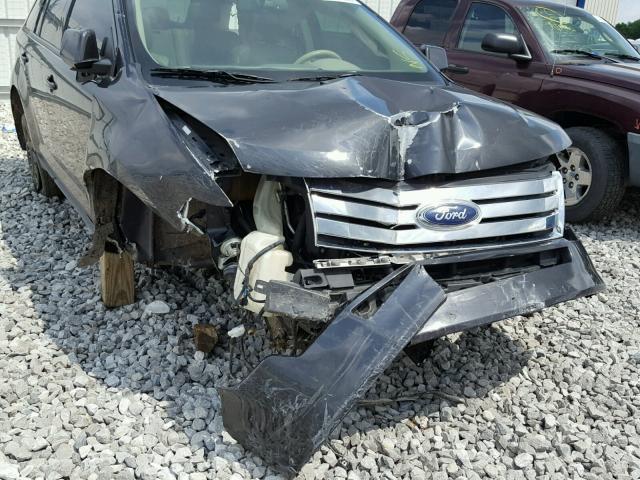 2FMDK39C17BA30428 - 2007 FORD EDGE SEL P BLACK photo 9