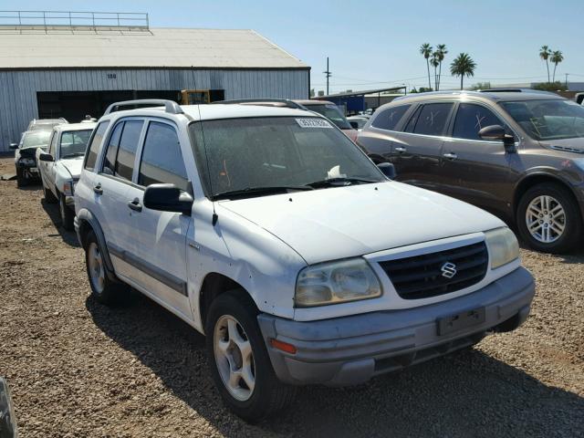 2S3TE62V046104061 - 2004 SUZUKI VITARA LX WHITE photo 1