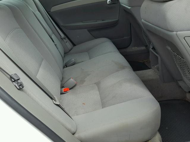 1G1ZG57B19F138978 - 2009 CHEVROLET MALIBU LS Ağ foto 6