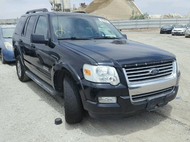 1FMEU63EX8UB01163 - 2008 FORD EXPLORER X BLACK photo 1