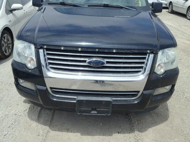 1FMEU63EX8UB01163 - 2008 FORD EXPLORER X BLACK photo 9