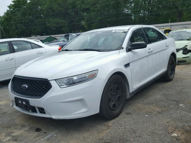 1FAHP2M87DG143539 - 2013 FORD TAURUS POL WHITE photo 2