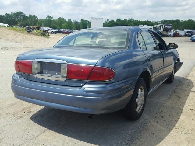 1G4HP54K914292423 - 2001 BUICK LESABRE CU BLUE photo 4