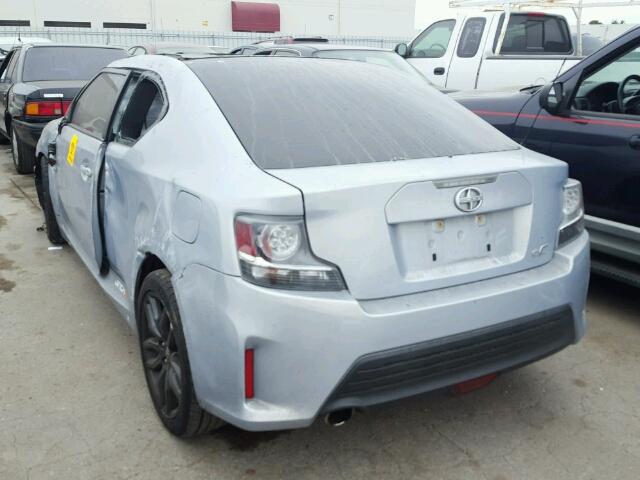 JTKJF5C7XE3074324 - 2014 TOYOTA SCION TC GRAY photo 3