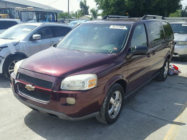 1GNDV33168D203169 - 2008 CHEVROLET UPLANDER L 勃艮第红 照片 2