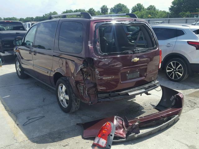 1GNDV33168D203169 - 2008 CHEVROLET UPLANDER L 勃艮第红 照片 3