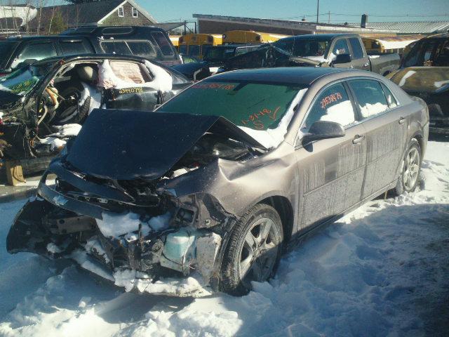 1G1ZC5EB7AF101839 - 2010 CHEVROLET MALIBU 1LT 棕色 照片 2