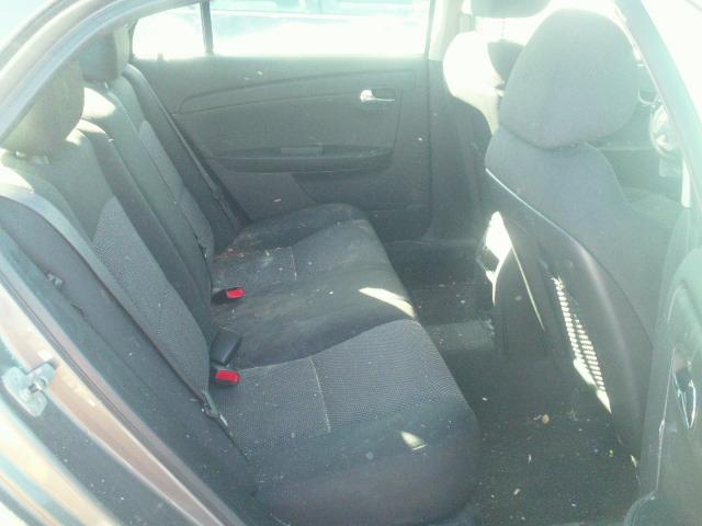 1G1ZC5EB7AF101839 - 2010 CHEVROLET MALIBU 1LT 棕色 照片 6