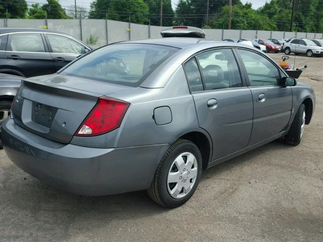 1G8AJ52F95Z102376 - 2005 SATURN ION LEVEL GRAY photo 4