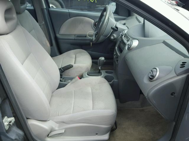 1G8AJ52F95Z102376 - 2005 SATURN ION LEVEL GRAY photo 5