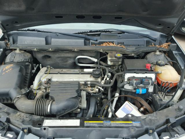 1G8AJ52F95Z102376 - 2005 SATURN ION LEVEL GRAY photo 7