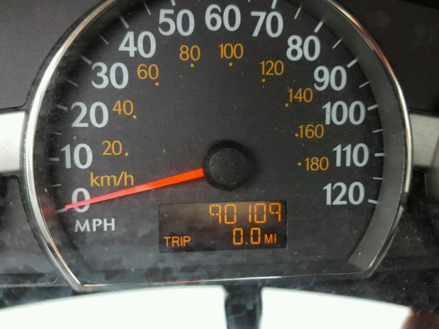 1G8AJ52F95Z102376 - 2005 SATURN ION LEVEL GRAY photo 8