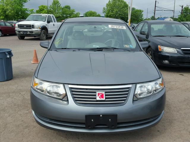 1G8AJ52F95Z102376 - 2005 SATURN ION LEVEL GRAY photo 9