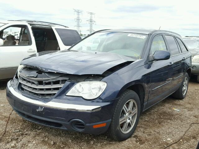 2A8GF68X17R113921 - 2007 CHRYSLER PACIFICA T BLUE photo 2