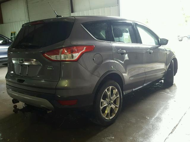 1FMCU9HX4DUC63254 - 2013 FORD ESCAPE SEL GRAY photo 4