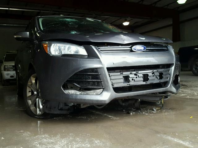 1FMCU9HX4DUC63254 - 2013 FORD ESCAPE SEL GRAY photo 9