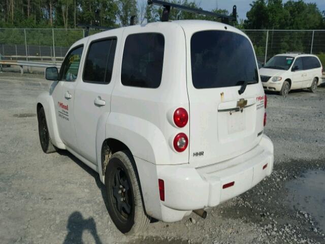 3GNBABFW4BS521853 - 2011 CHEVROLET HHR LT WHITE photo 3