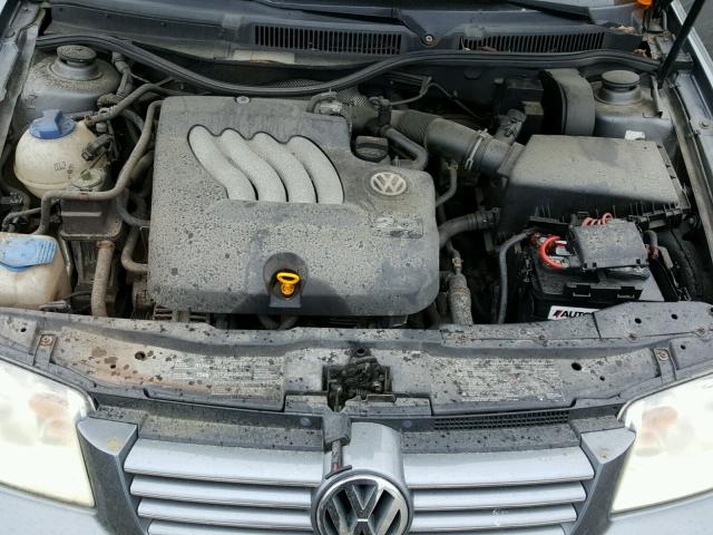 3VWSA69M34M044881 - 2004 VOLKSWAGEN JETTA GLS GRAY photo 7