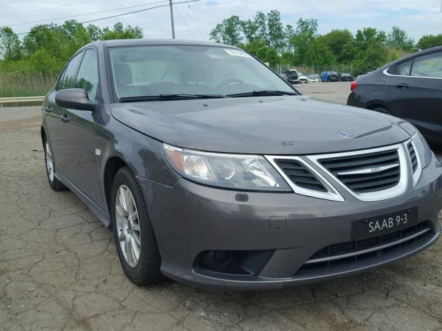 YS3FB49Y781113995 - 2008 SAAB 9-3 2.0T GRAY photo 1