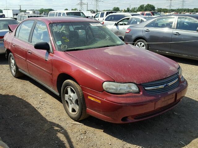 1G1ND52F94M607627 - 2004 CHEVROLET CLASSIC MAROON photo 1