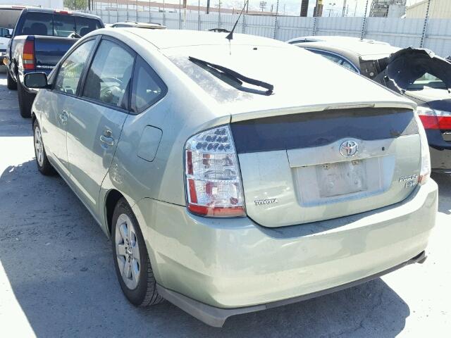 JTDKB20U483461214 - 2008 TOYOTA PRIUS GREEN photo 3