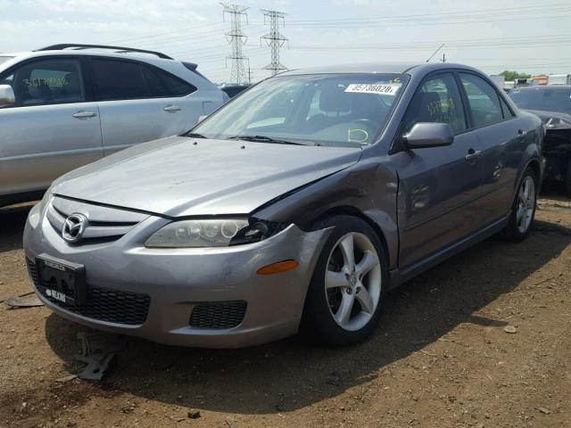 1YVHP80C585M01415 - 2008 MAZDA 6 I GRAY photo 2