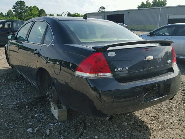 2G1WD58C469178169 - 2006 CHEVROLET IMPALA SUP 黑色 照片 3