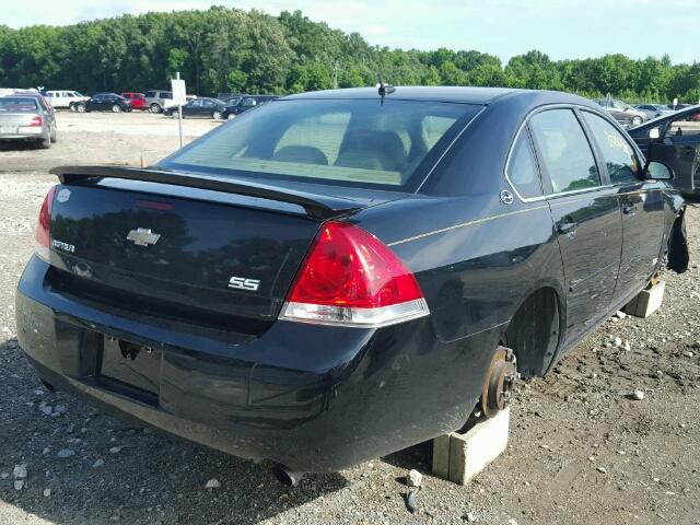 2G1WD58C469178169 - 2006 CHEVROLET IMPALA SUP 黑色 照片 4