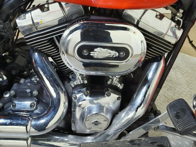 1HD1FRM13CB673382 - 2012 HARLEY-DAVIDSON FLHRC ROAD ORANGE photo 12