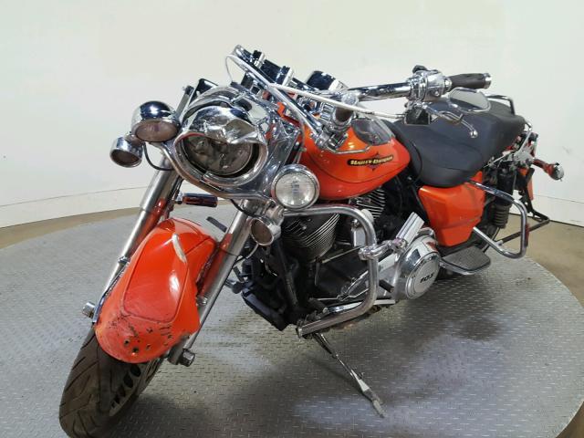 1HD1FRM13CB673382 - 2012 HARLEY-DAVIDSON FLHRC ROAD ORANGE photo 4