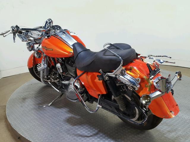 1HD1FRM13CB673382 - 2012 HARLEY-DAVIDSON FLHRC ROAD ORANGE photo 6