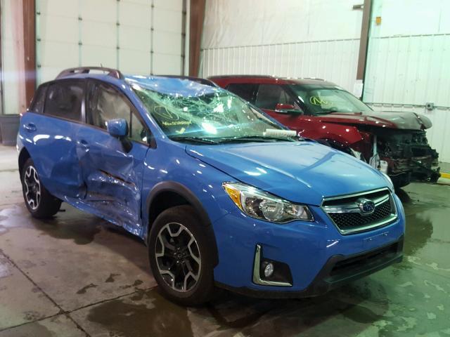 JF2GPABC5HH238884 - 2017 SUBARU CROSSTREK BLUE photo 1