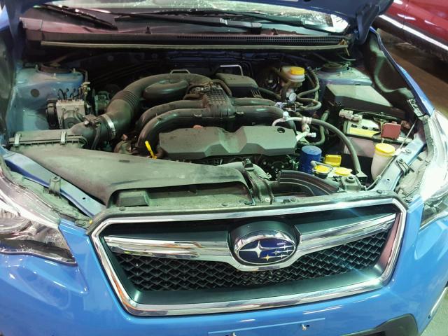 JF2GPABC5HH238884 - 2017 SUBARU CROSSTREK BLUE photo 7