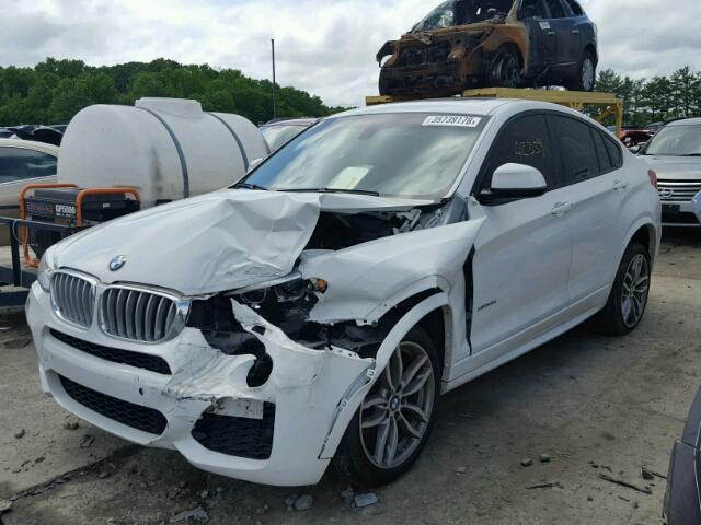 5UXXW5C59F0E88943 - 2015 BMW X4 XDRIVE3 WHITE photo 2