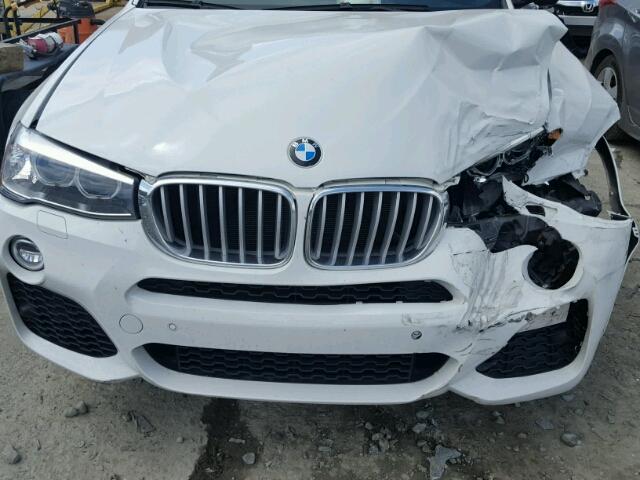 5UXXW5C59F0E88943 - 2015 BMW X4 XDRIVE3 WHITE photo 7