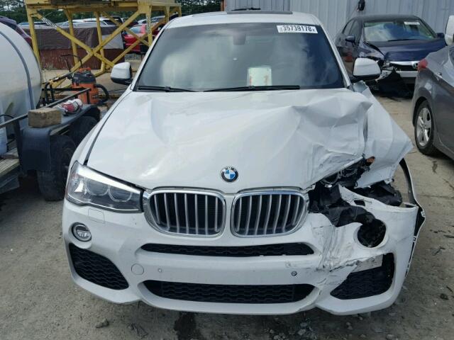5UXXW5C59F0E88943 - 2015 BMW X4 XDRIVE3 WHITE photo 9