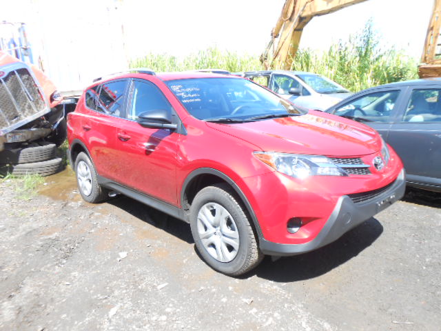 JTMZFREV8FJ059685 - 2015 TOYOTA RAV4 LE RED photo 1